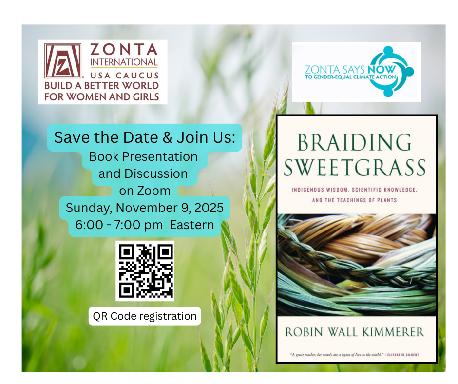 flyer advertising a book club